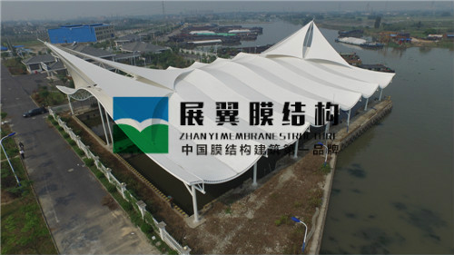 膜結構技術應用再升級，華東地區(qū)首個膜結構船棚主體工程完工